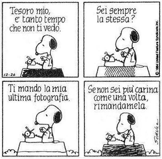 Amore Divertenti Vignette Snoopy