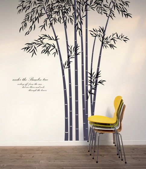 Simple Painted Wall Murals