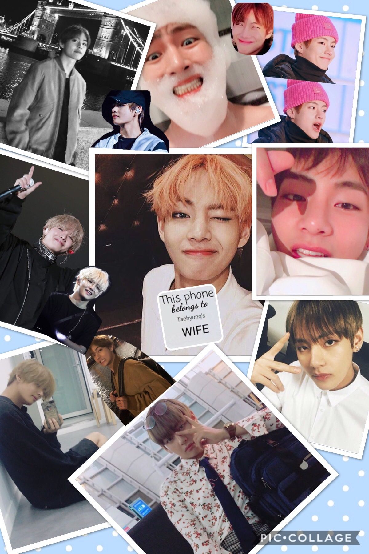 Featured image of post Kim Taehyung Wallpaper Hd Iphone Cute