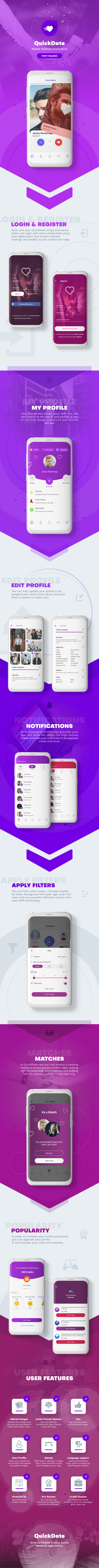 [Download] QuickDate Android – Mobile Dating Platform Application 