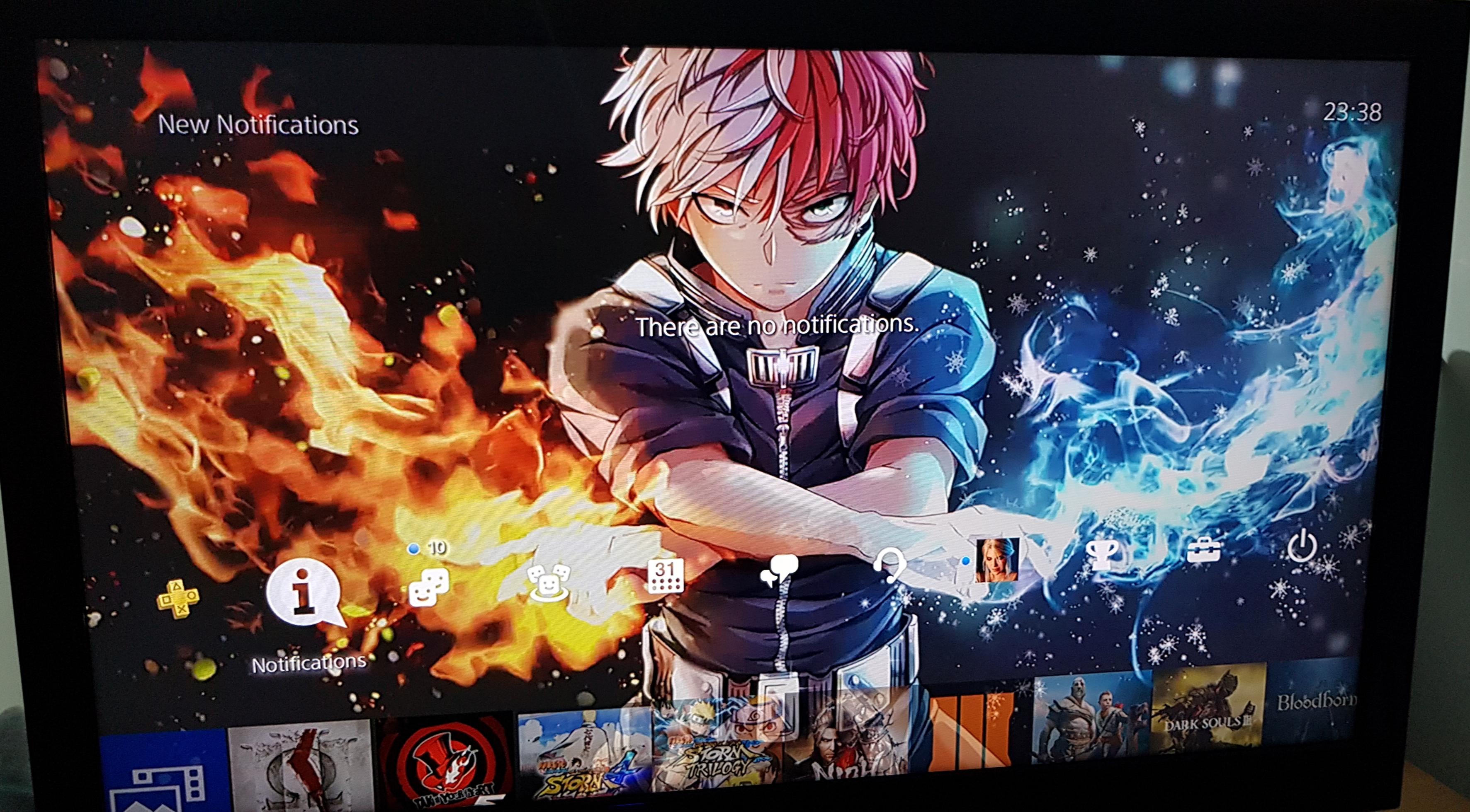 Ps4 Background Wallpaper Anime