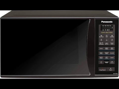 New Panasonic 23L Convection Microwave Oven(NN-CT353BFDG,Black Mirror, 360° Heat Wrap)