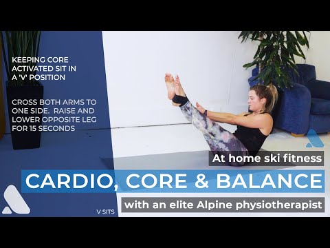 SkiBro Mountain-Ready Workout #2: Core, Cardio & Proprioception for Skiers & Snowboarders