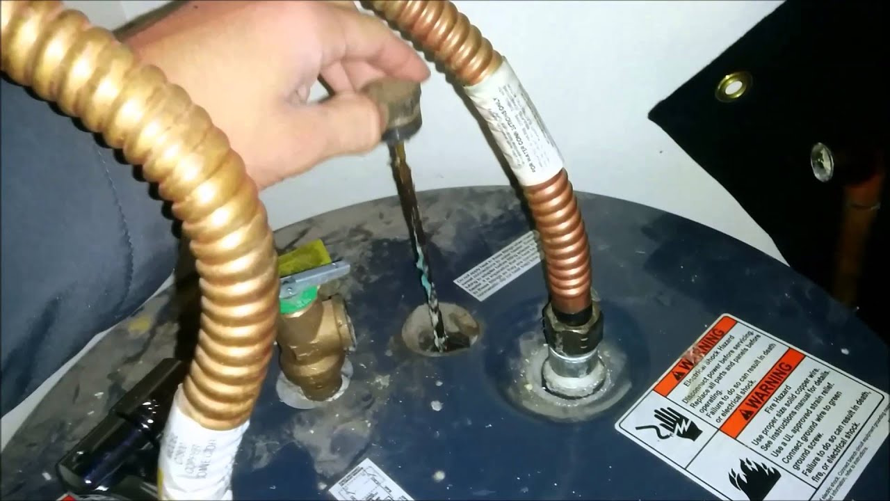 Stuck Water Heater Anode Youtube