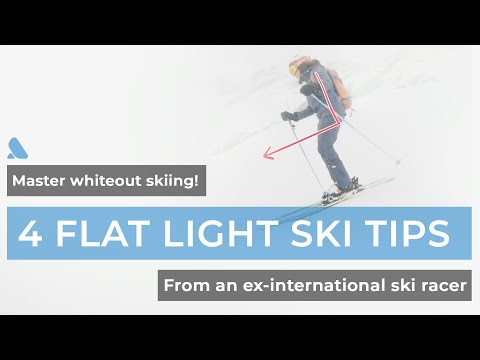 Skiing in a White Out - 4 Ski Hacks for Flat Light | SkiBro