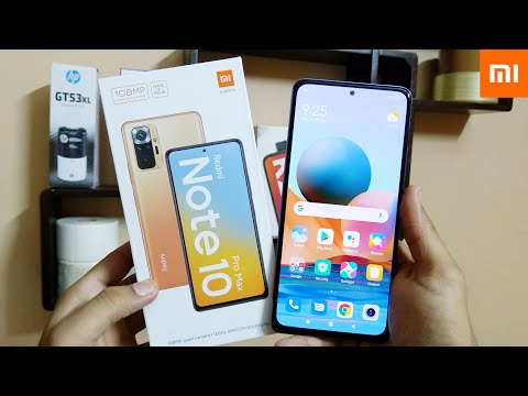 Redmi Note 10 Pro Max | Indian Retail Unit 6+128 GB Unboxing and First impression