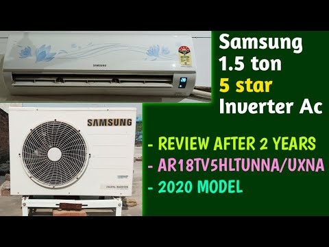 Samsung 1.5 ton 5 star triple inverter Alloy split ac review after 2 years, AR18BYNZAUR, AR18BYNZABE
