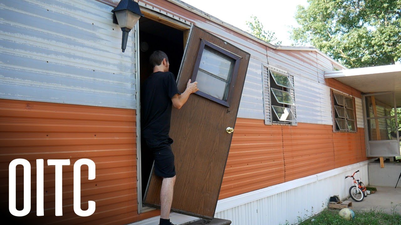 The Reality Of Replacing A Mobile Home Door Youtube