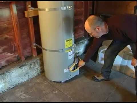 How To Strap A Water Heater By Ggashi Youtube