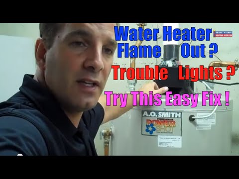 Water Heater Flame Gas Short Cycle Ignitor Problem Sensor