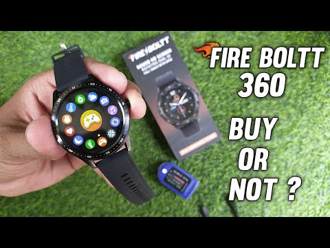 Fire Boltt 360 Smartwatch Unboxing And In-Depth Review||Best Smartwatch Under 4k With Inbuilt Games