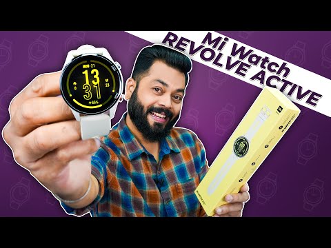 Mi Watch Revolve Active Unboxing And First Impressions ⚡ 1.39” AMOLED, 14 Days Battery, SpO2 & More