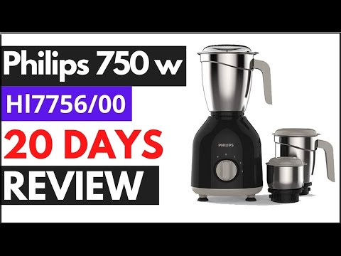 Philips hl7756/00 mixer grinder 750w 3 jars (black) review | Pros & Cons | Don't miss this...