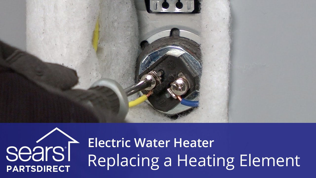 How To Replace An Electric Water Heater Heating Element Youtube
