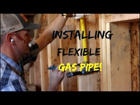 205 Installed Flexible Gas Line From Home Depot Youtube