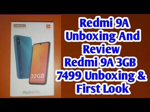 Redmi 9A Unboxing And Review || Redmi 9A 3GB 32GB 7499 Unboxing & First Look || Profit Ki Baat