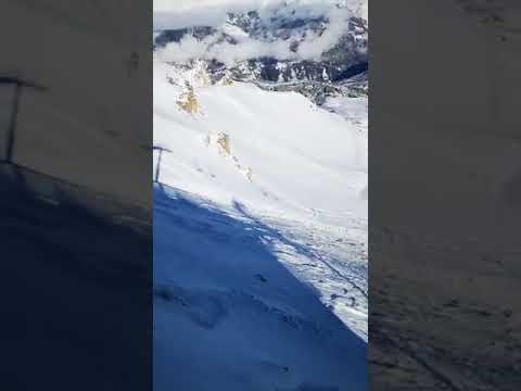 Skier triggered Avalanche Courchevel 13th December 2020