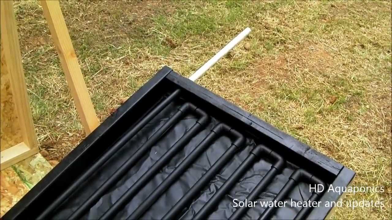 Hd Aquaponics Ep 19 Solar Hot Water Heater Floating Raft Dwc