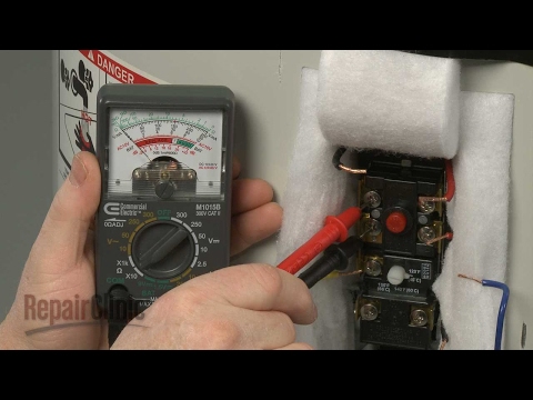 Water Heater Not Heating Thermostat Testing Youtube