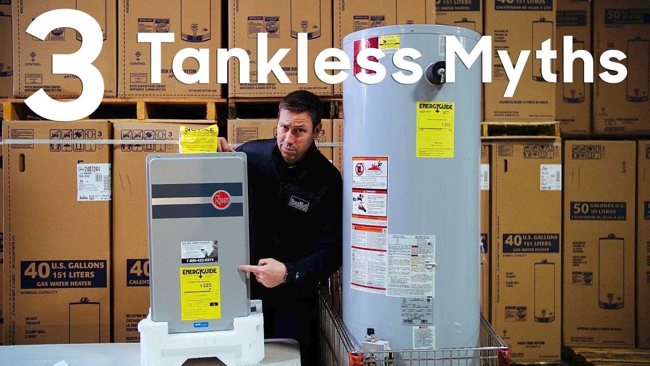 3 Tankless Water Heater Myths Youtube