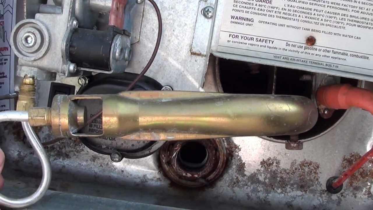 Replace Rv Electric Water Heater Element Suburban Model Youtube