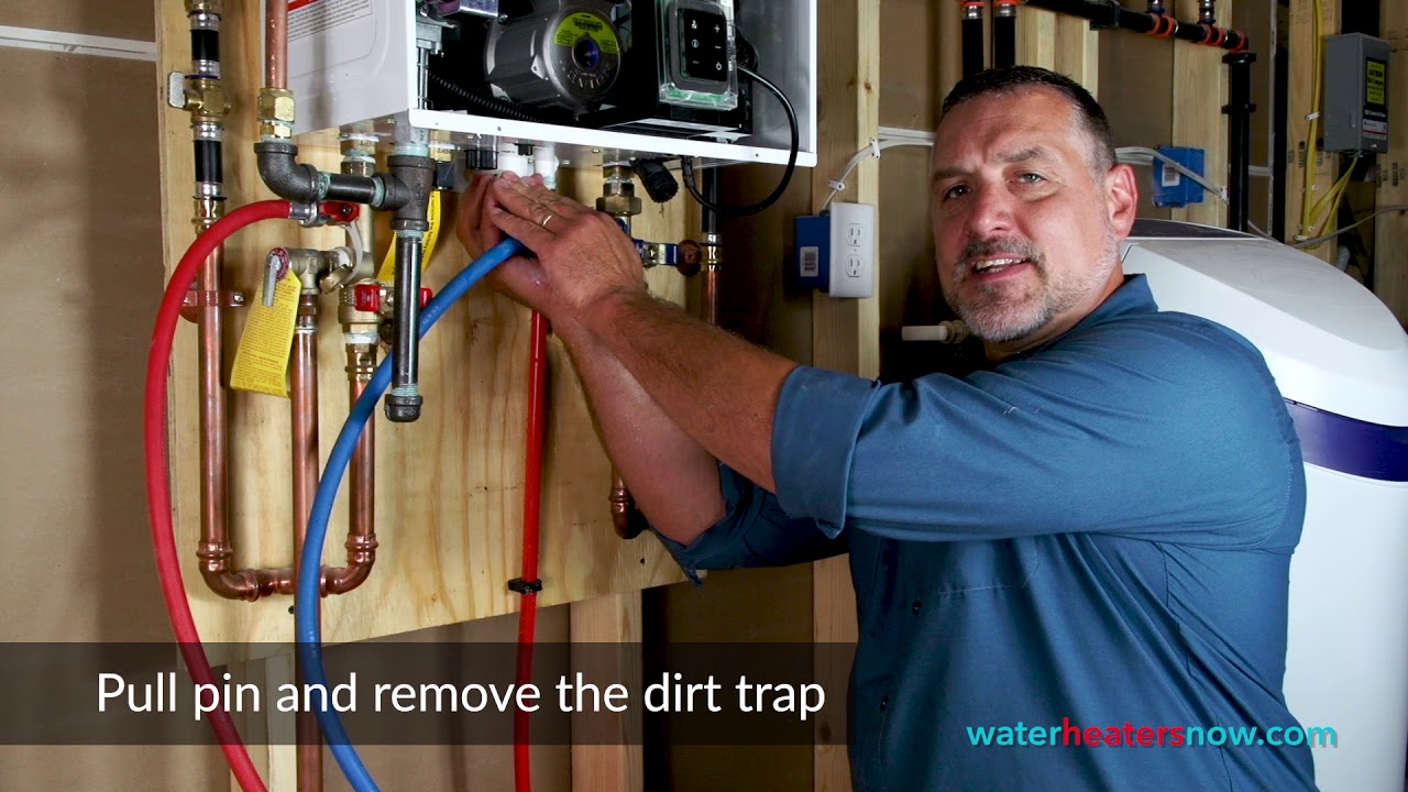 Navien Tankless Cleaning Water Heaters Now Youtube