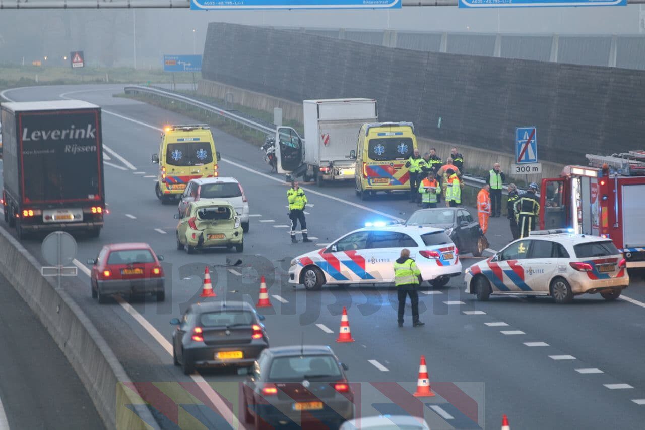 Op Nieuw Een Ongeval Op De N35 Bij Wierden Regionews 112rijssen Holten