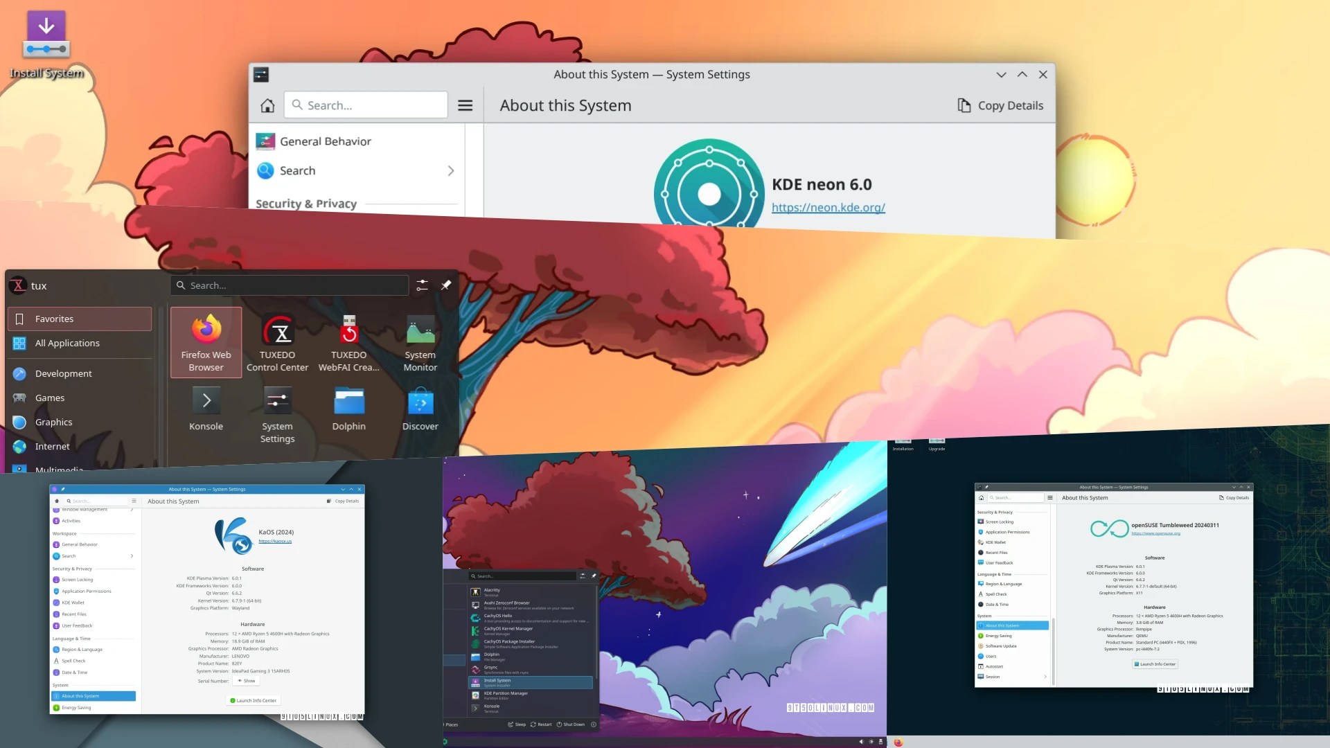 KDE Plasma 6 distributions