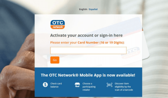 Www Myotccard Login To Activate My Otc Network Card Online Otosection