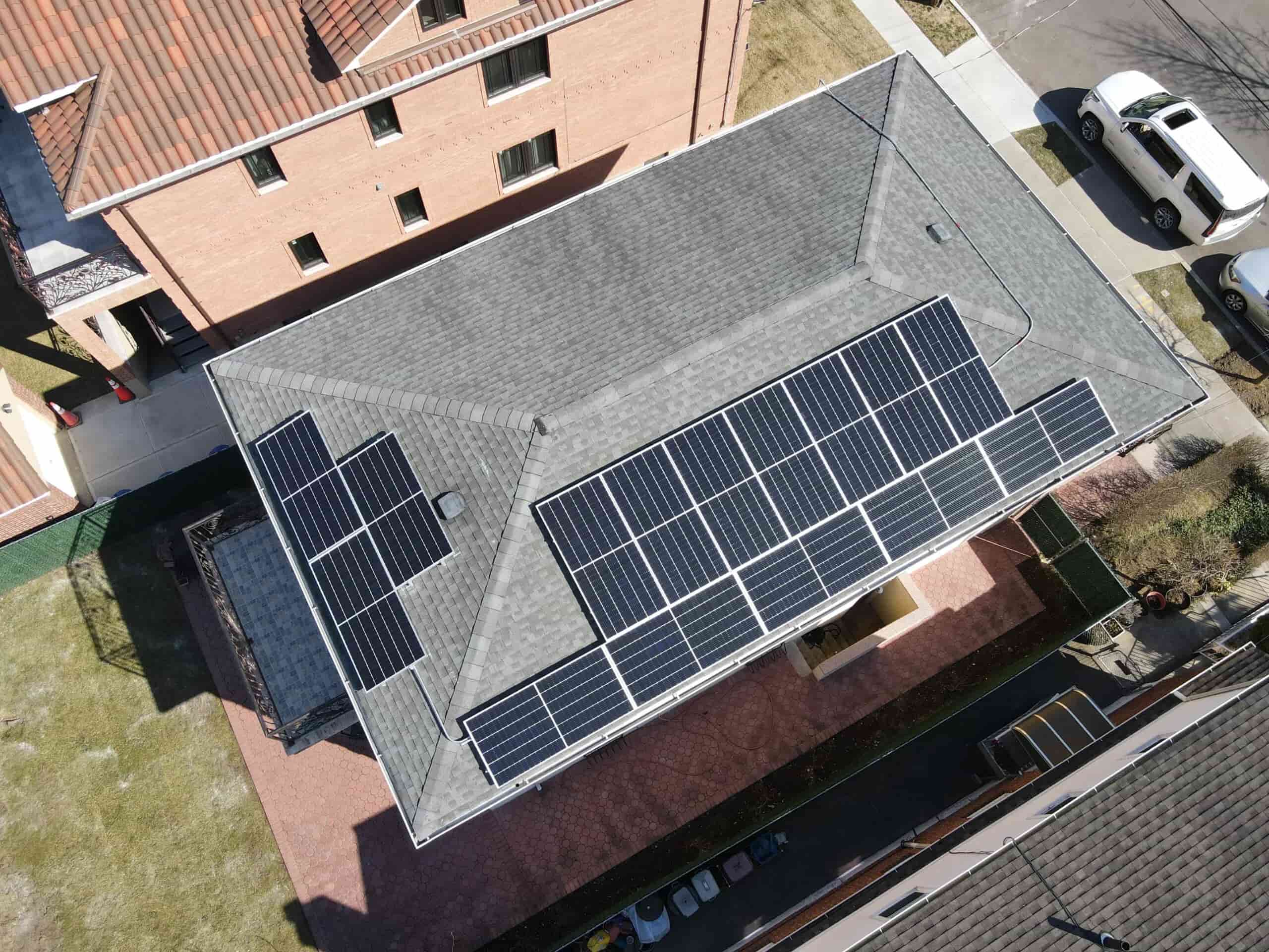 solar panel installation