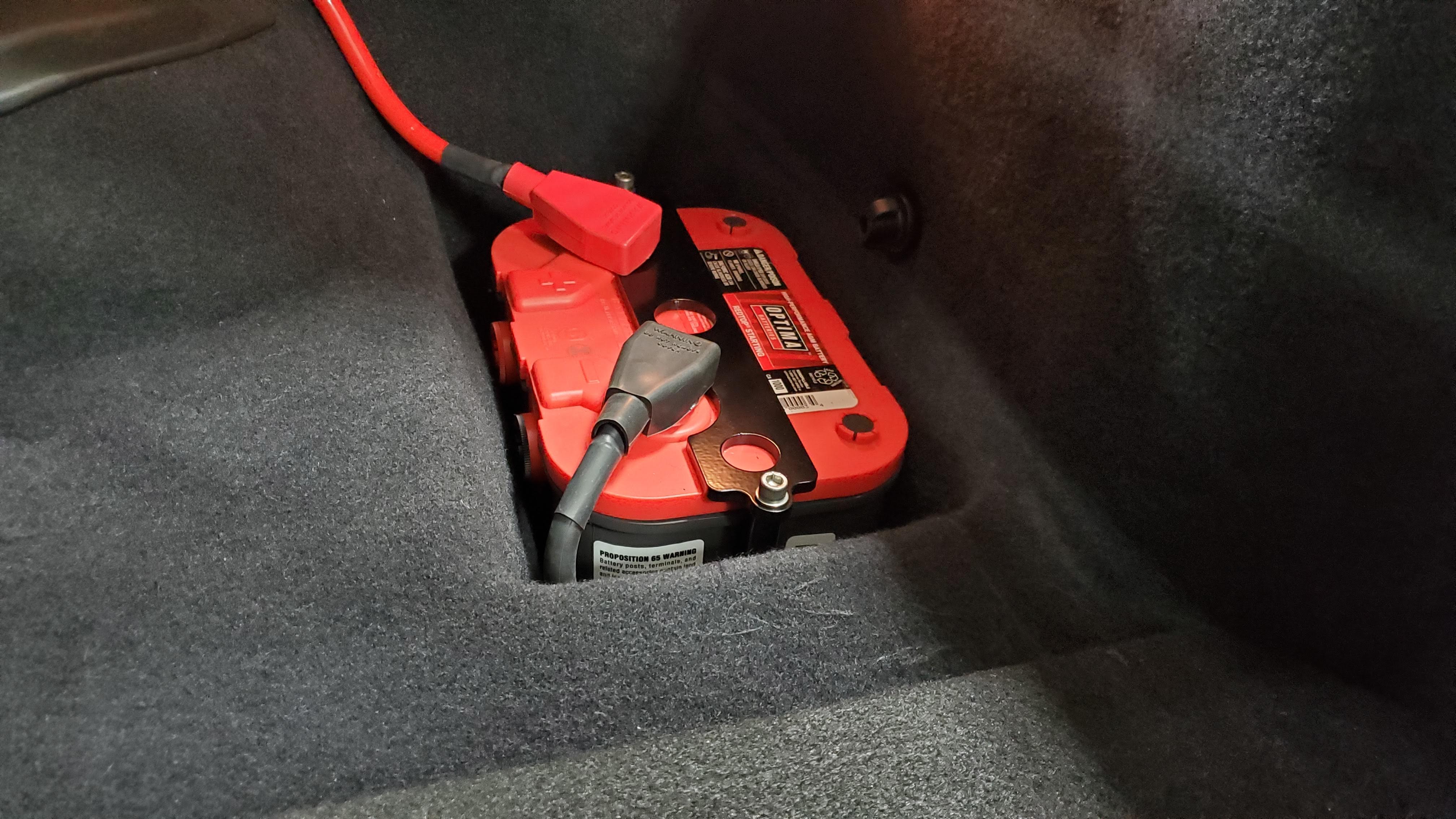 97 04 C5 Corvette Optima Battery Rear Relocation Mount Kit After Dark Speed