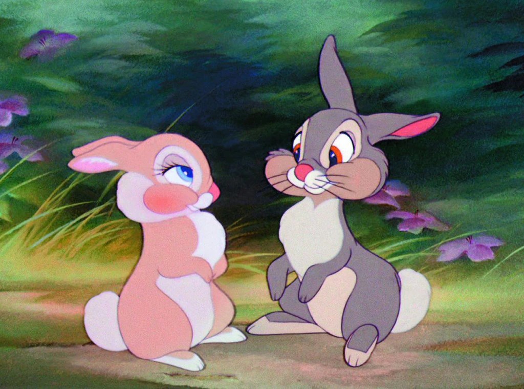 What are the names of the bunnies in Bambi?