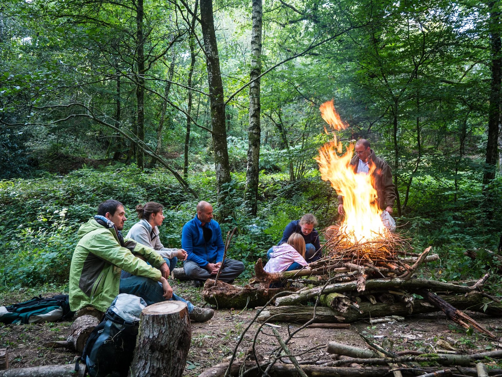 Allumer Un Feu En Foret Ressources Et Respect En Bushcraft Alban Cambe