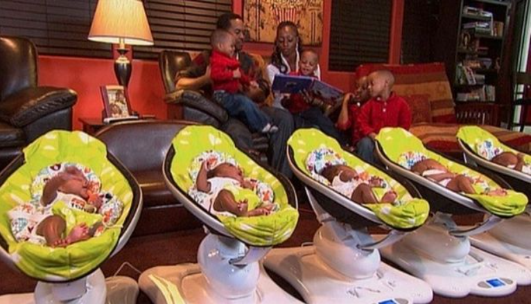 Mum prepares to welcome 15th child after already having quintuplets, triplets and twins