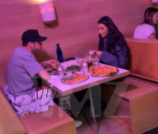 Kim Kardashian and Pete Davidson spotted on casual pizza date