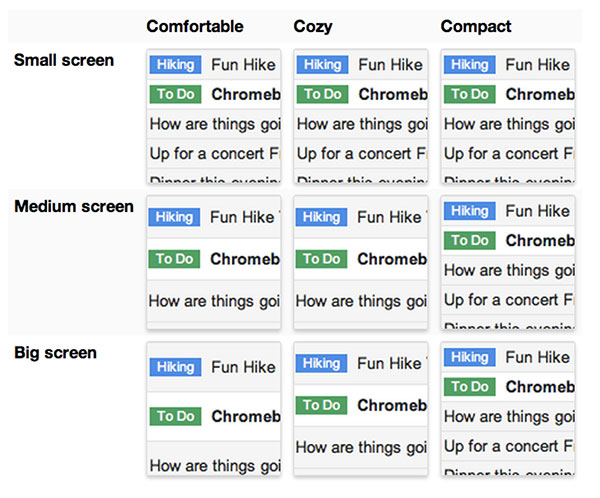 Gmail Interface