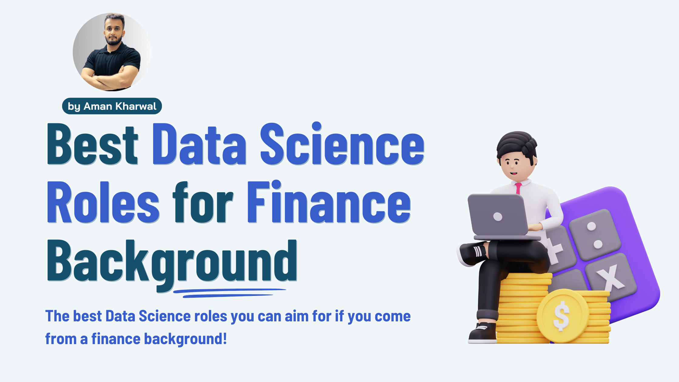 Data Science Roles for Finance Background