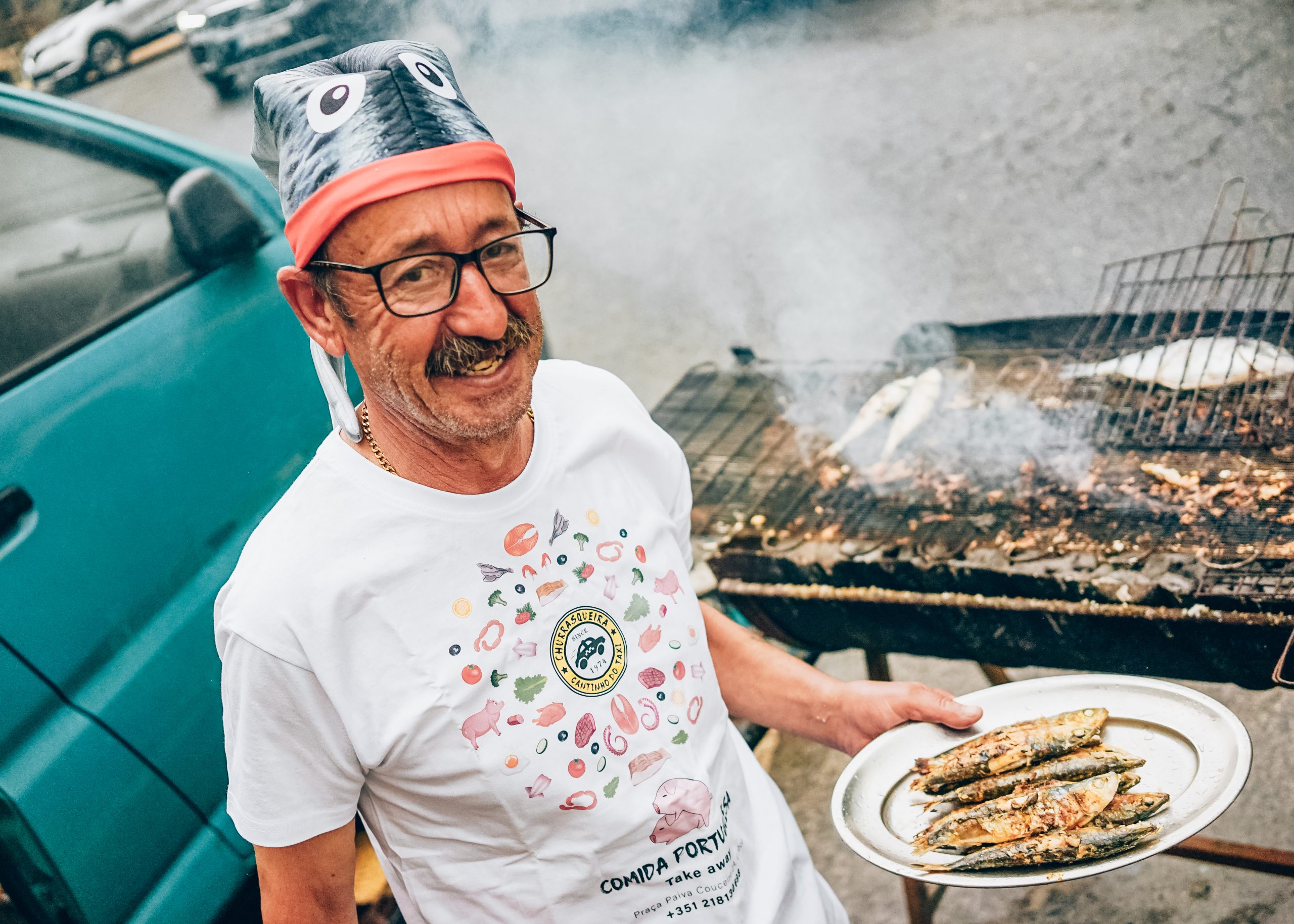 João Oliveira Rei das Sardinhas Santos Populares Fogareiro