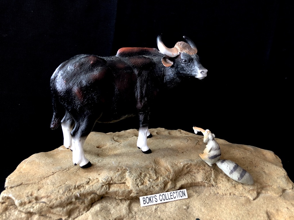 Gaur Bull Wildlife By Mojo Fun Animal Toy Blog
