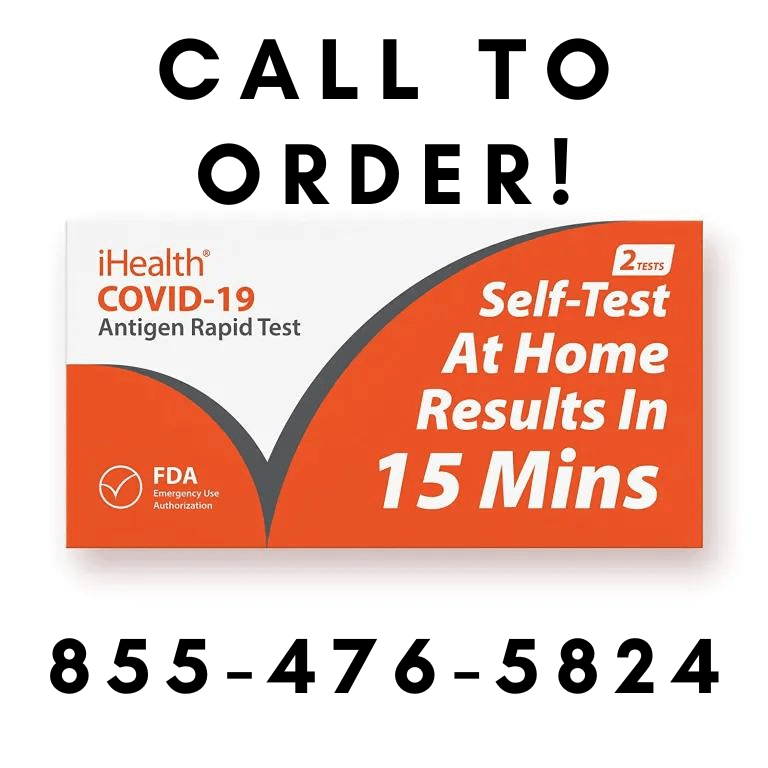 Ihealth Covid 19 Best Value Antigen Rapid Test 2 Tests 15 99 Per Pack Fda Eua Authorized Otc Over The Counter At Home Self Test Results Are Visible In 15 Minutes Non Invasive Nasal Swab Easy To