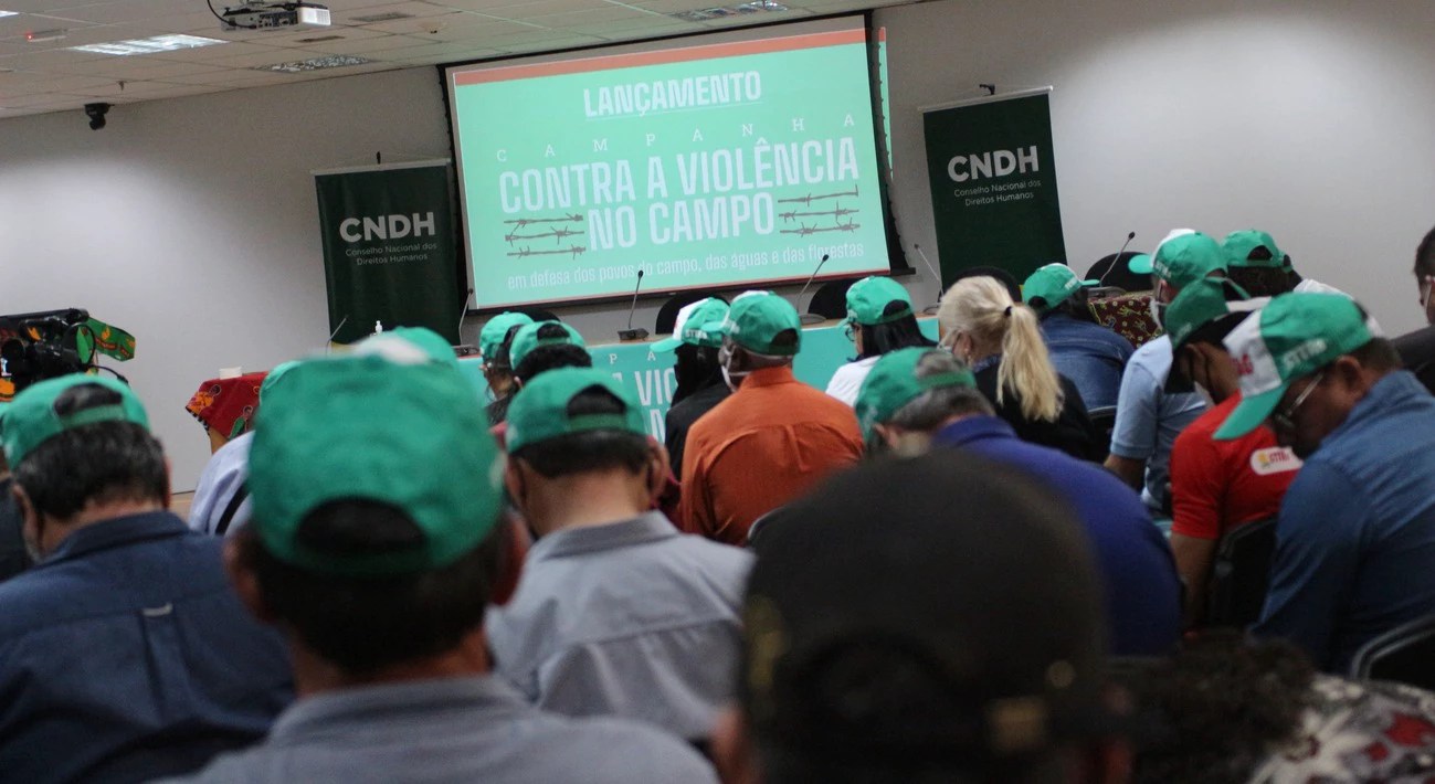 Lançamento da campanha “Contra a Violência no Campo: Em Defesa dos Povos do Campo, das Águas e das Florestas”, articulada pela Cáritas Brasileira