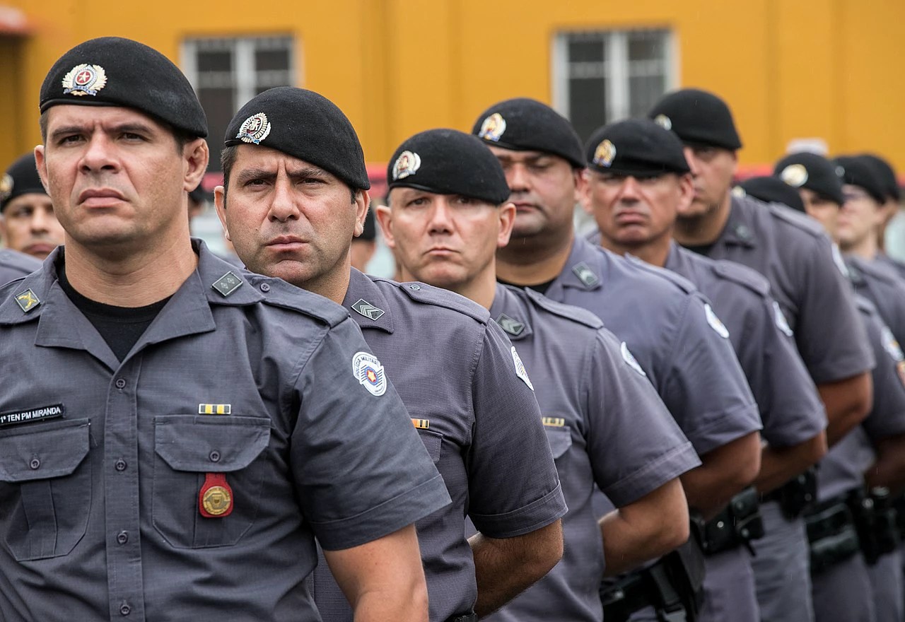 Policiais do batalhão da ROTA de São Paulo