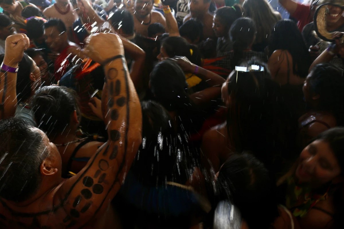 Indígenas Xokleng comemoram a decisão do STF em 21 de setembro