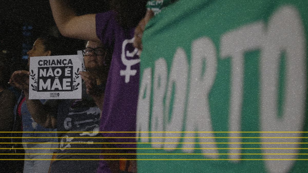 São Paulo (SP) 13/06/2024 - Ato na Avenida Paulista contra o PL 1904, que criminaliza o aborto.