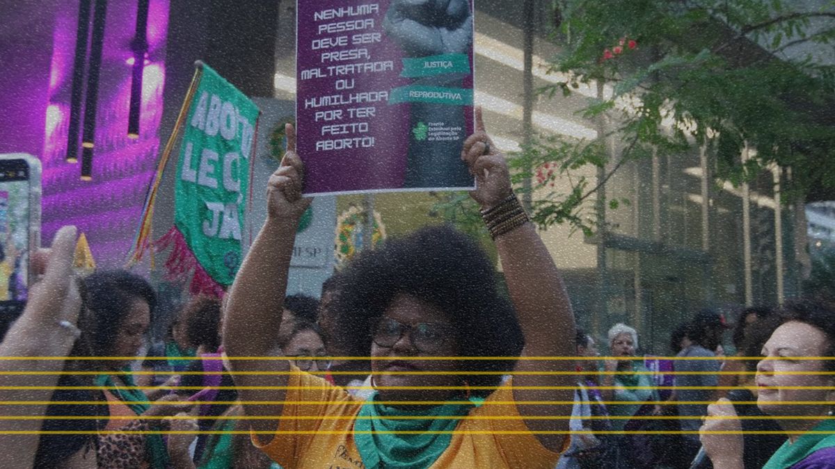 Ato em defesa dos serviços de aborto legal em frente ao Conselho Regional de Medicina do Estado de São Paulo - Cremesp