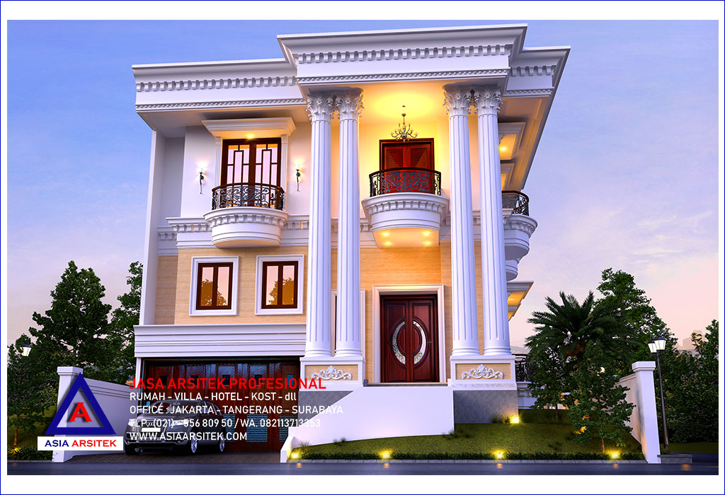 Desain Rumah Kecil Gaya Eropa