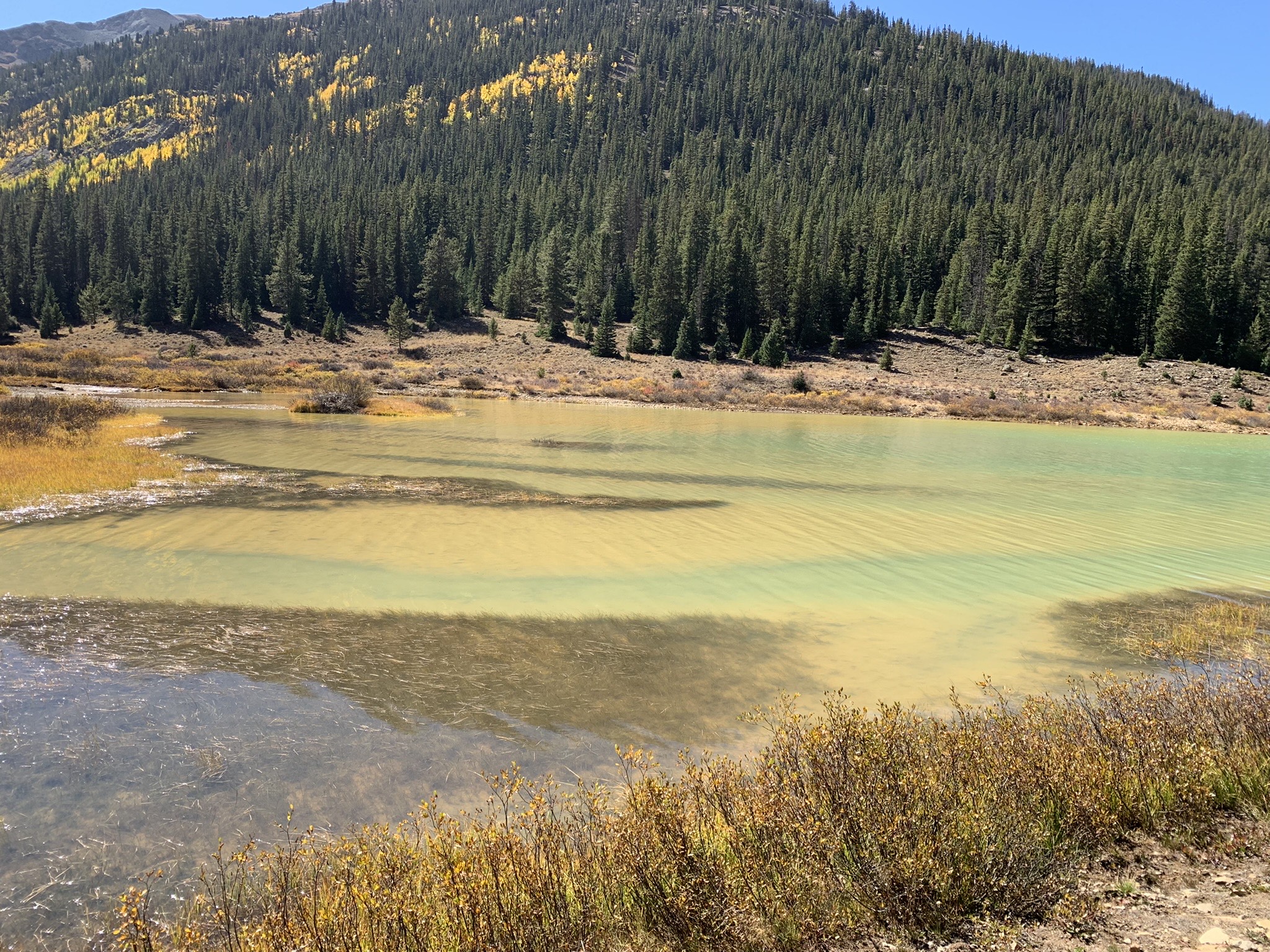 Lincoln creek at res sept. 22