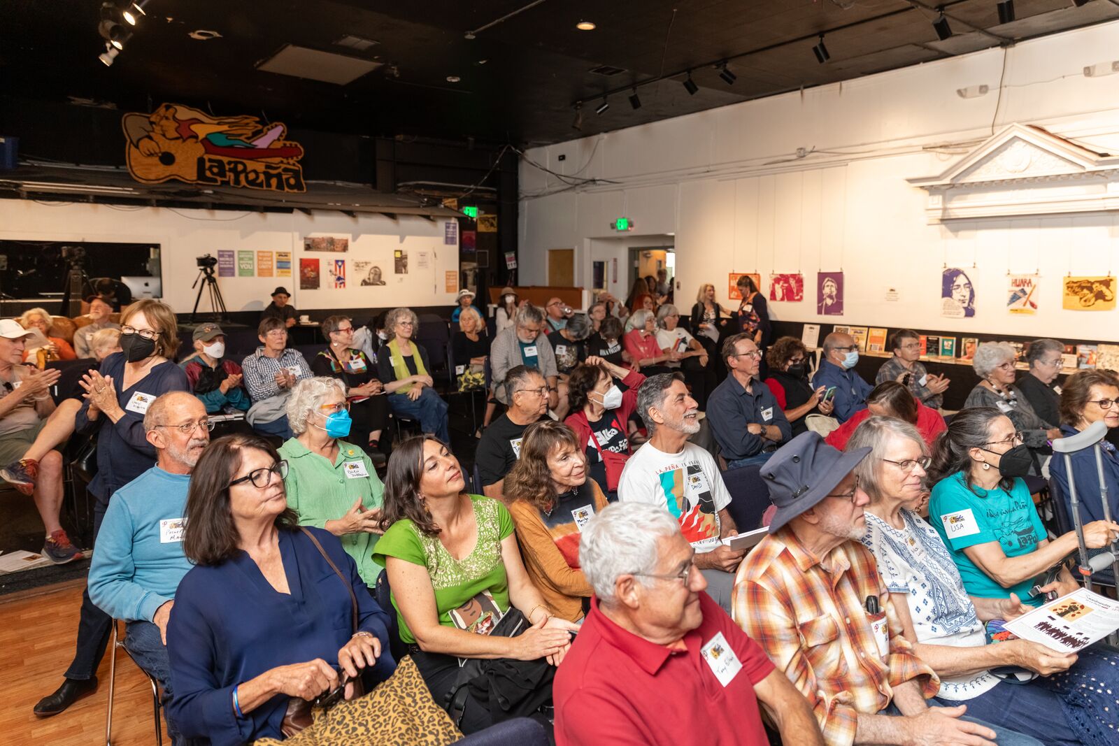 At La Peña’s 50th reunion party, Chilean president makes a surprise video appearance