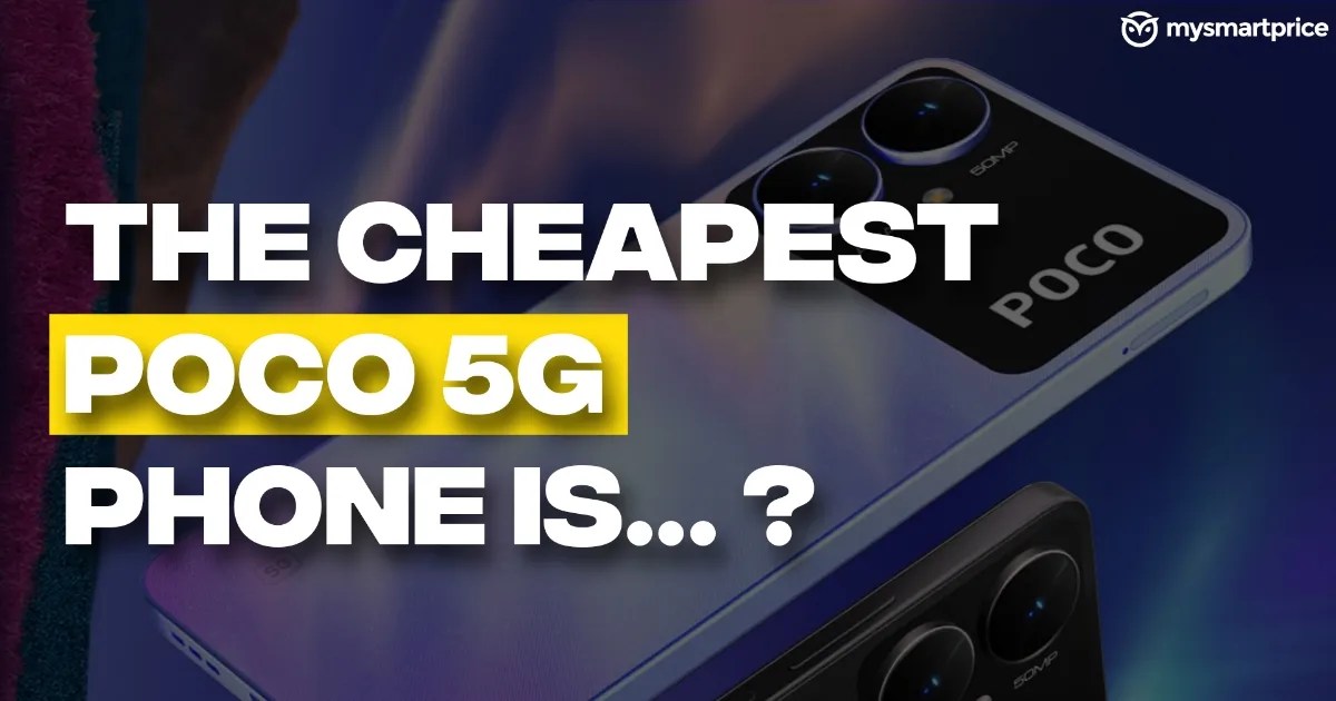 This is the Cheapest POCO 5G Phone in India