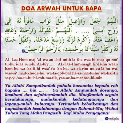 Gambar Doa Untuk Orang Tua Yg Sudah Meninggal